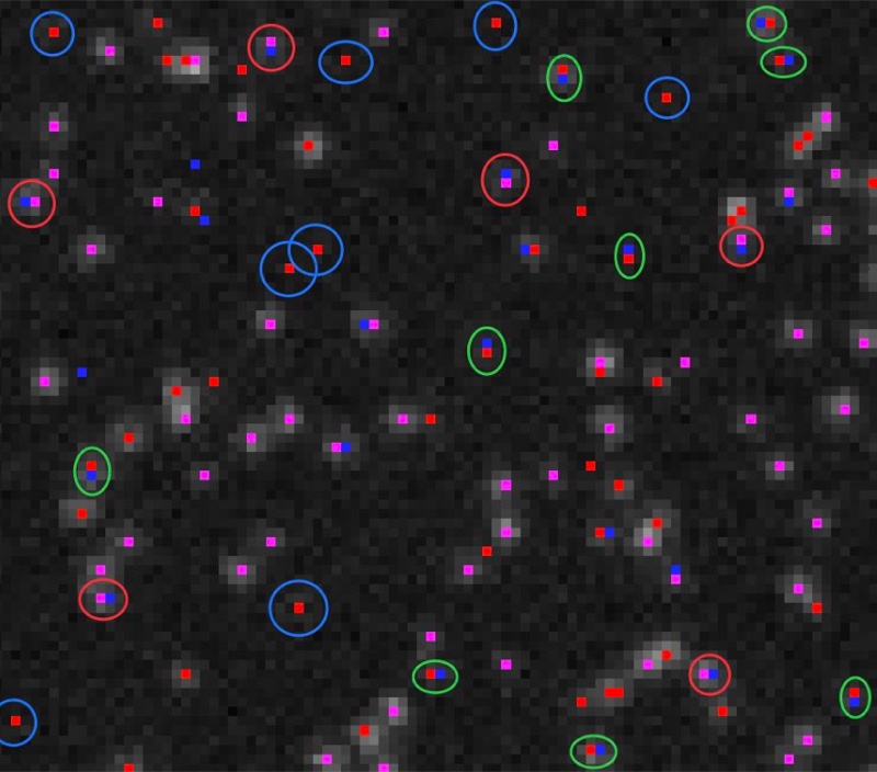 Emitters Detection in Super-Resolution Microscopy