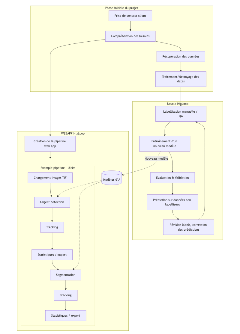 HixLoop workflow example